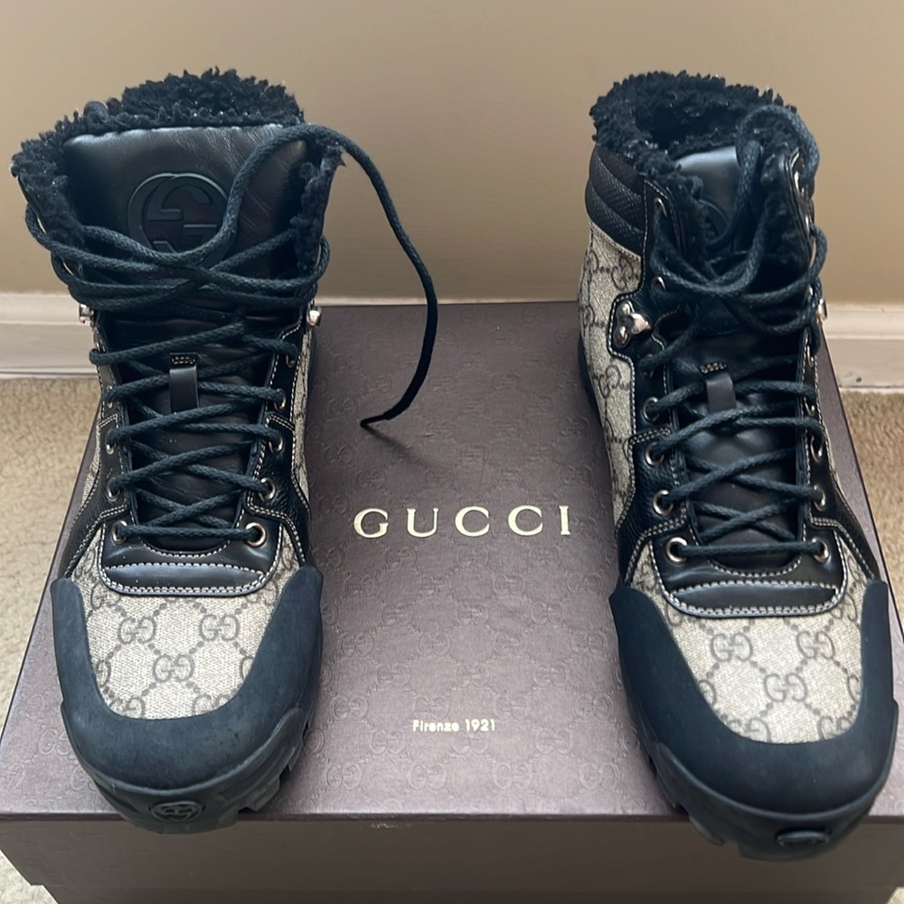 Gucci boots. Worn once.